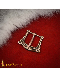 Boucle classique en bronze vieilli avec ornements celtiques