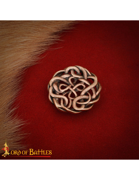 Boucle celte pour ceinture en bronze...