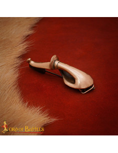 Fibule romaine du IVe siècle en bronze vieilli