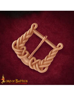 Boucle viking du IXe-Xe siècle design nœuds en bronze