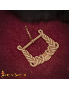 Boucle viking du IXe-Xe siècle design nœuds en bronze 2