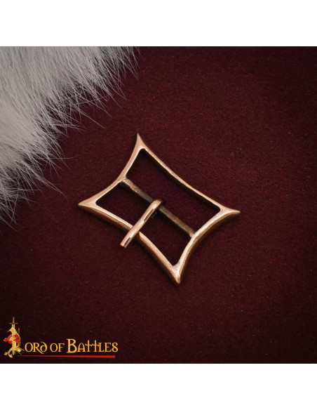 Boucle médiévale rectangulaire Haute...