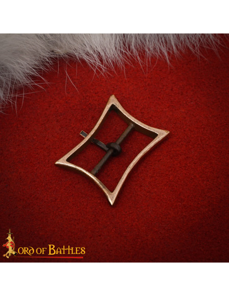 Boucle médiévale rectangulaire Haute...