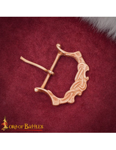 Boucle médiévale nordique du IXe au XIe siècle en bronze... 2