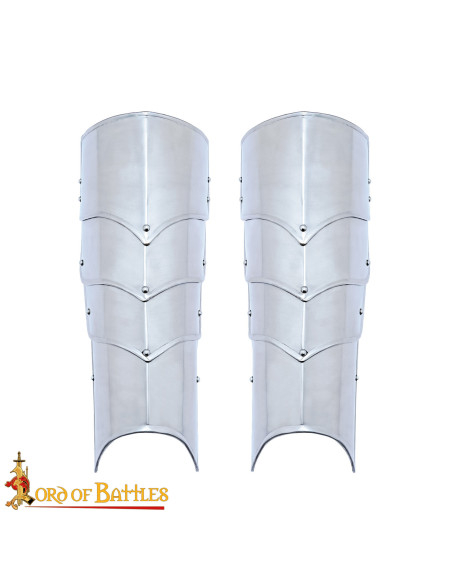 Garde-jambes médiévales de chevalier...