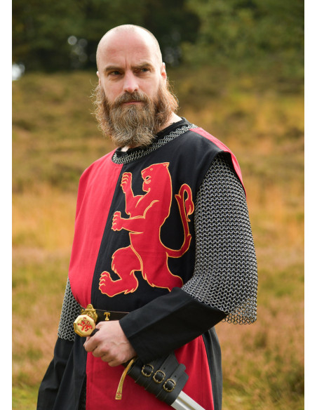 Tabard médiéval de chevalier avec...