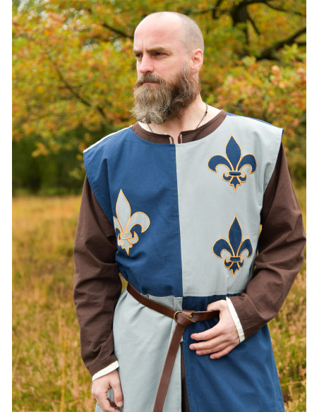 Tabard médiéval de chevalier avec...