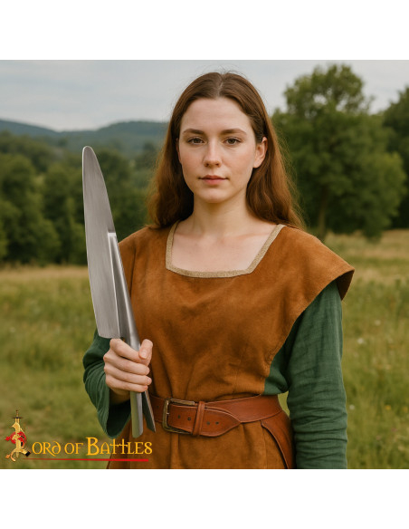 Pointe de lance médiévale conique en...