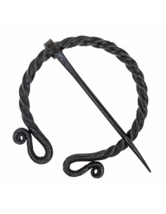 Broche Omega romain forgé à la main