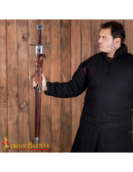 Épée Normande Forgée à Main Pomme Ronde