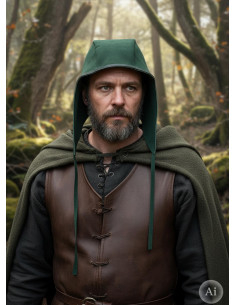 Explorateur médiéval Crespina - Vert bouteille