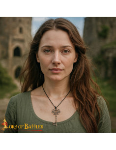 Pendentif de clé viking en bronze, coulé à la cire perdue 2