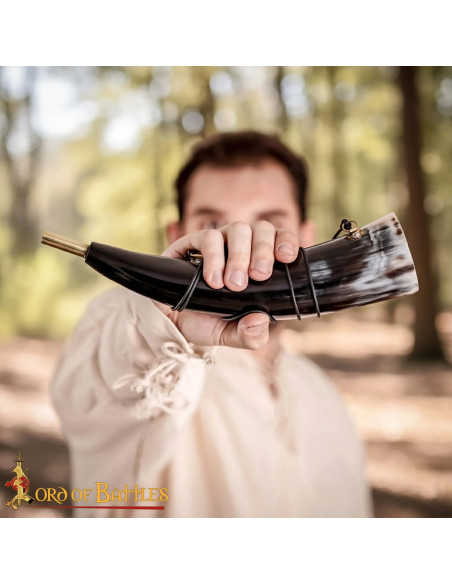 Corne de bœuf viking médiéval modèle...