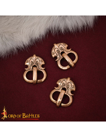 Set de 3 Boucles Vikings Uniques en...