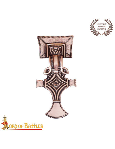 Broche Lombard en Bronze du VIe...