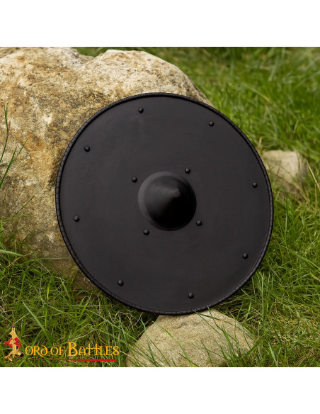 Bouclier Viking forgé à la main,...