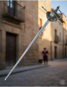 Épée espagnole Tizona, finition rustique, s. dix-septième