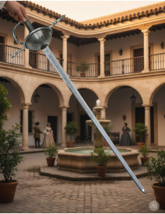 Épée espagnole Tizona, finition rustique, s. dix-septième 2