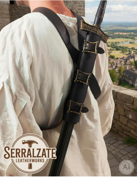 Tahalí avec ceinture pour suspendre...