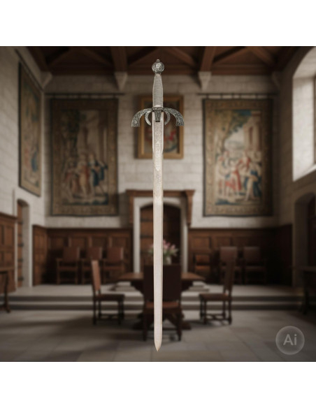 Épée Duque de Alba, finition rustique