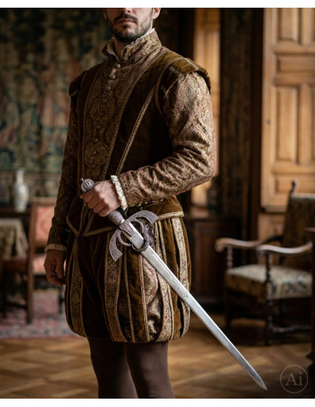 Épée Duque de Alba, finition rustique