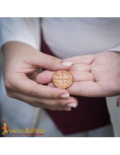 Réplique historique 1 Monnaie en Bronze Charles VII France