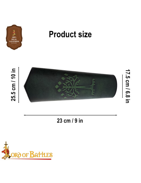 Brassards en cuir pour ranger avec...