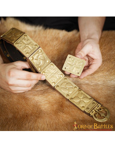 Set de 3 pièces décoration cingulum romain en laiton 2