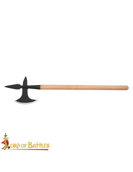 Hache de bataille médiévale en acier...