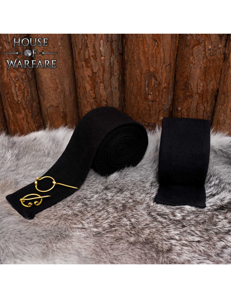 Manchons en toile de coton vikings...