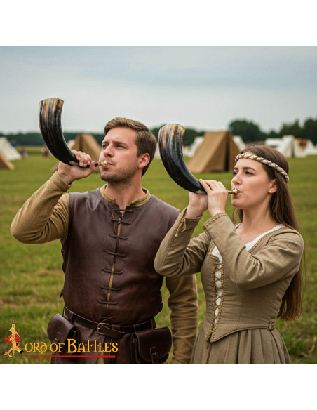 Trompette Vikingue avec Embout en...