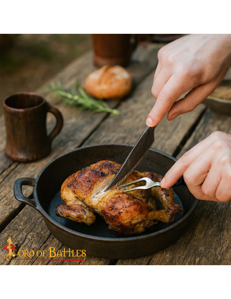 Ensemble de couverts médiévaux en...