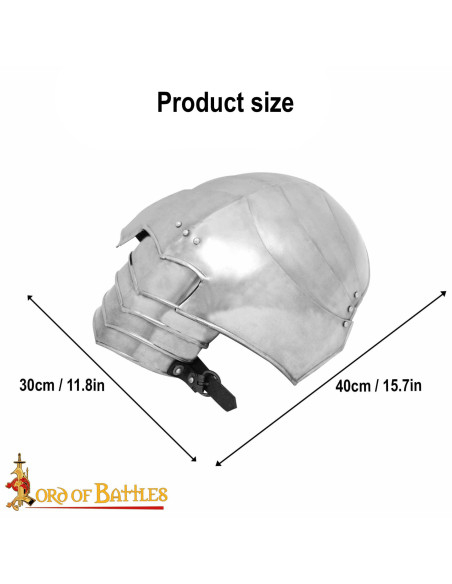 Épaulières médiévales pour cosplay et...