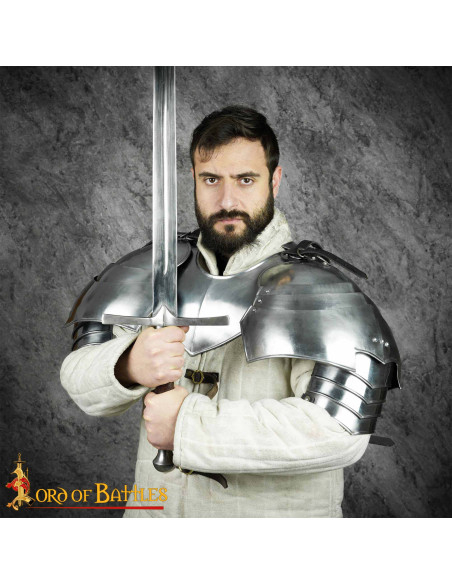 Épaulières médiévales pour cosplay et...
