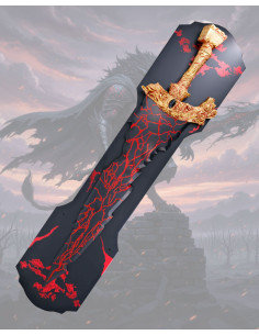 Réplique non officielle de l'Épée Maliketh d'Elden Ring,... 2