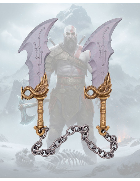 Porte-clés en métal Kratos Lames du...