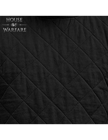 Gambison médiéval rembourré à manches...