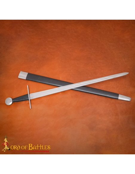 Épée Viking en Acier Templé Forgée à...