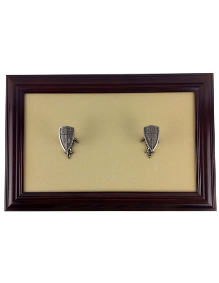 Cadre d'affichage 1 pistolet (22x37,5 cm.)