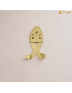 Support mural vertical ajustable pour épée, finition en...