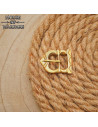 Boucle en laiton au style viking normand authentique