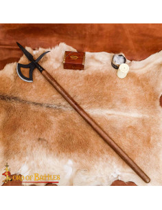 Hallebardes médiévales XVIe s. en acier au carbone forgé 2