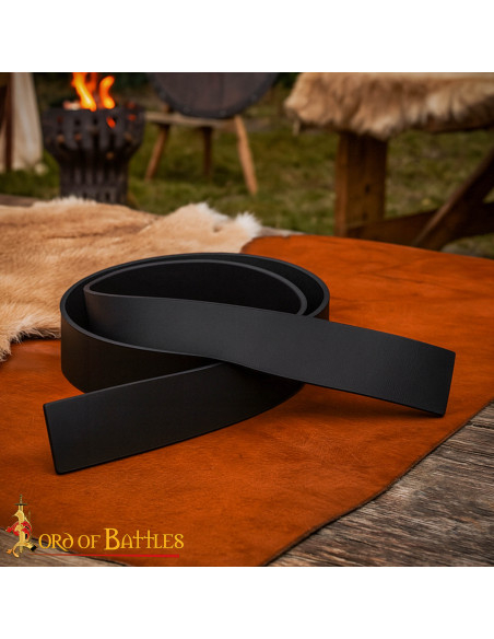 Bande en cuir véritable pour ceinture...