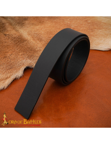 Bande en cuir véritable pour ceinture...