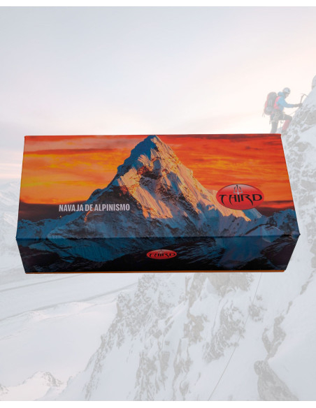 Couteau d'alpinisme Third K2 en acier...