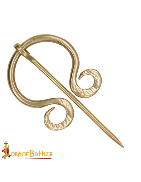 Fermoir viking pour cape en laiton...