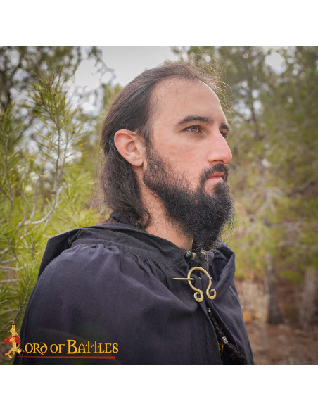 Fermoir viking pour cape en laiton...