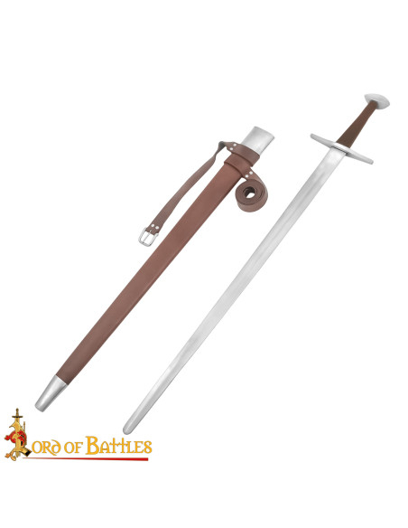 Épée normande Type XI en acier trempé...