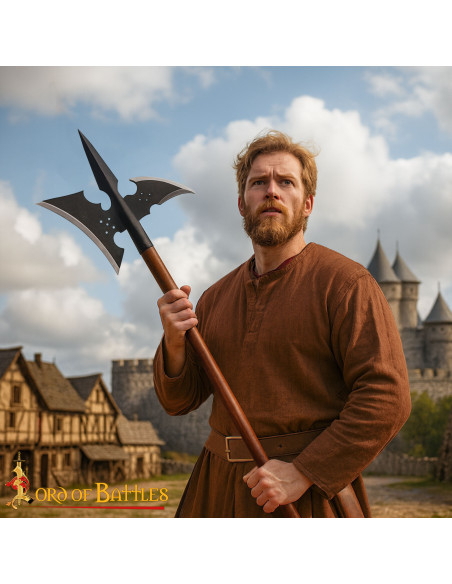 Hallebarde de guerre médiévale...