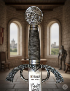 Épée Gran Capitán avec finition rustique : Authenticité... 2